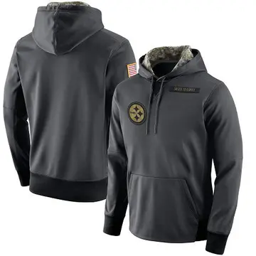 steelers salute to service women's hoodie