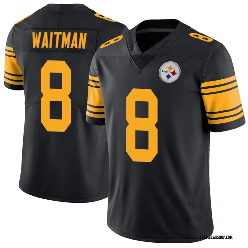Men\'s Pittsburgh Steelers Corliss Waitman Black Limited Color Rush ...
