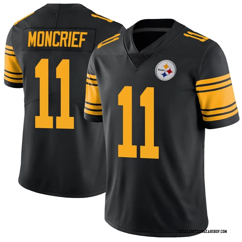 Men's Pittsburgh Steelers Donte Moncrief Black Limited ...