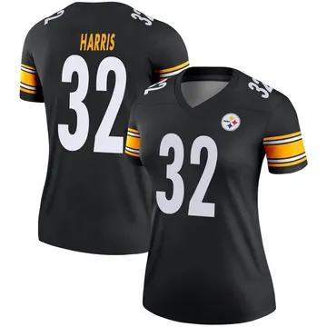 Women's Pittsburgh Steelers Franco Harris Black Legend Jersey By Nike