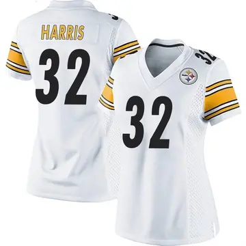 Women's Pittsburgh Steelers Franco Harris White Game Jersey By Nike