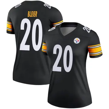 Women's Pittsburgh Steelers Rocky Bleier Black Legend Jersey By Nike
