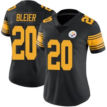 Women's Pittsburgh Steelers Rocky Bleier Black Limited Color Rush Jersey By Nike