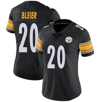 Women's Pittsburgh Steelers Rocky Bleier Black Limited Team Color Vapor Untouchable Jersey By Nike
