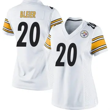 Women's Pittsburgh Steelers Rocky Bleier White Game Jersey By Nike