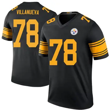 Alejandro Villanueva Pittsburgh Steelers Salute To Service Limited Jersey - Olive