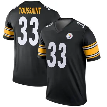 Youth Pittsburgh Steelers Fitzgerald Toussaint Black Legend Jersey By Nike