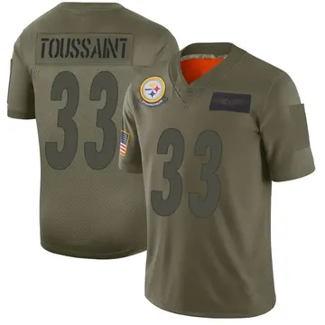 Youth Pittsburgh Steelers Fitzgerald Toussaint Camo Limited 2019 Salute to Service Jersey By Nike