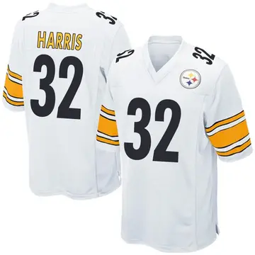 Youth Pittsburgh Steelers Franco Harris White Game Jersey By Nike