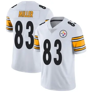 Youth Pittsburgh Steelers Heath Miller White Limited...