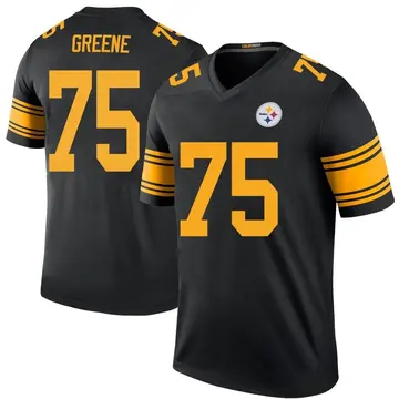 Youth Pittsburgh Steelers Joe Greene Black Legend Color Rush Jersey By Nike