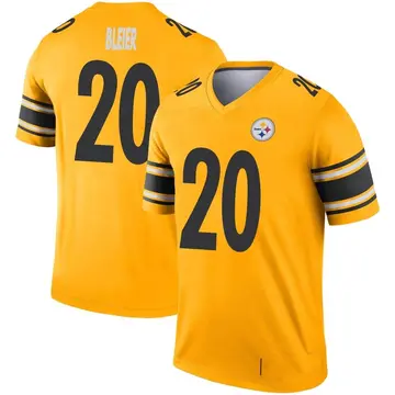 Youth Pittsburgh Steelers Rocky Bleier Gold Legend Inverted Jersey By Nike