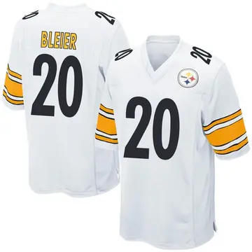 Youth Pittsburgh Steelers Rocky Bleier White Game Jersey By Nike