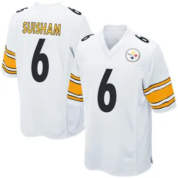 Youth Pittsburgh Steelers Shaun Suisham White Game...