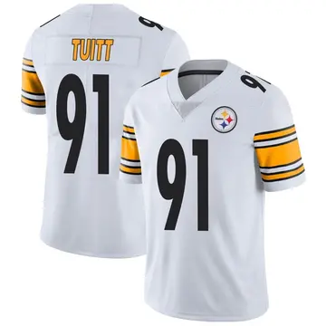 Pittsburgh Steelers #91 Stephon Tuitt 2019 Used Practice Jersey