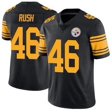 Youth Pittsburgh Steelers Thomas Rush Black Limited Color Rush Jersey