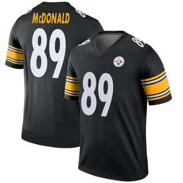 Youth Pittsburgh Steelers Vance McDonald Black Legend Jersey By Nike